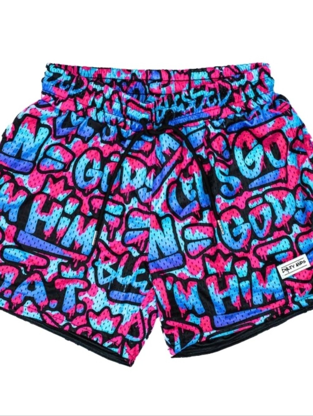 Dirty Mids - The Tagged MVRK 5” Mesh Shorts (M)